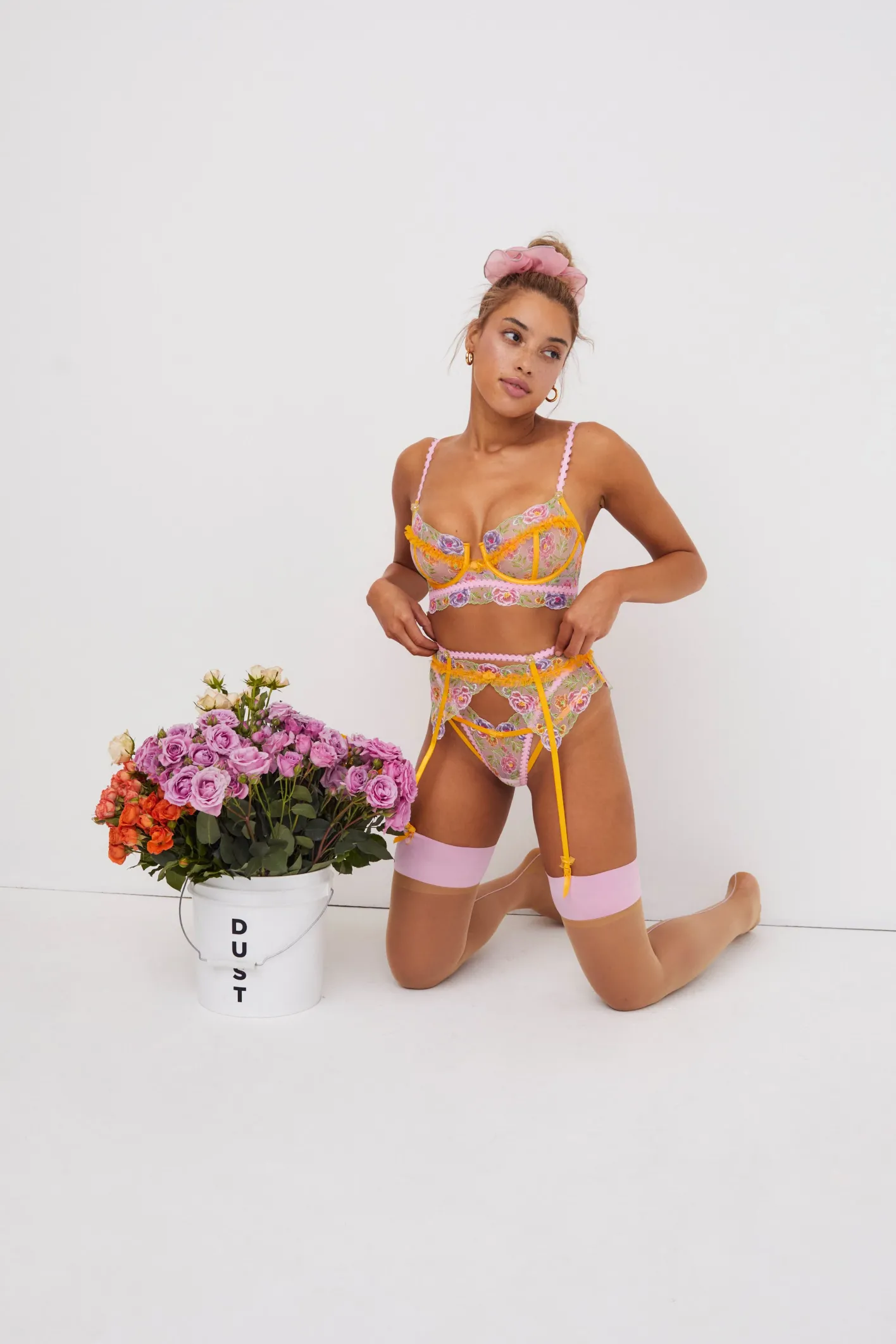 sorbet_rose_underwire_bra_3-1.webp Woman For Love & Lemons Sorbet Rose Underwire Bra