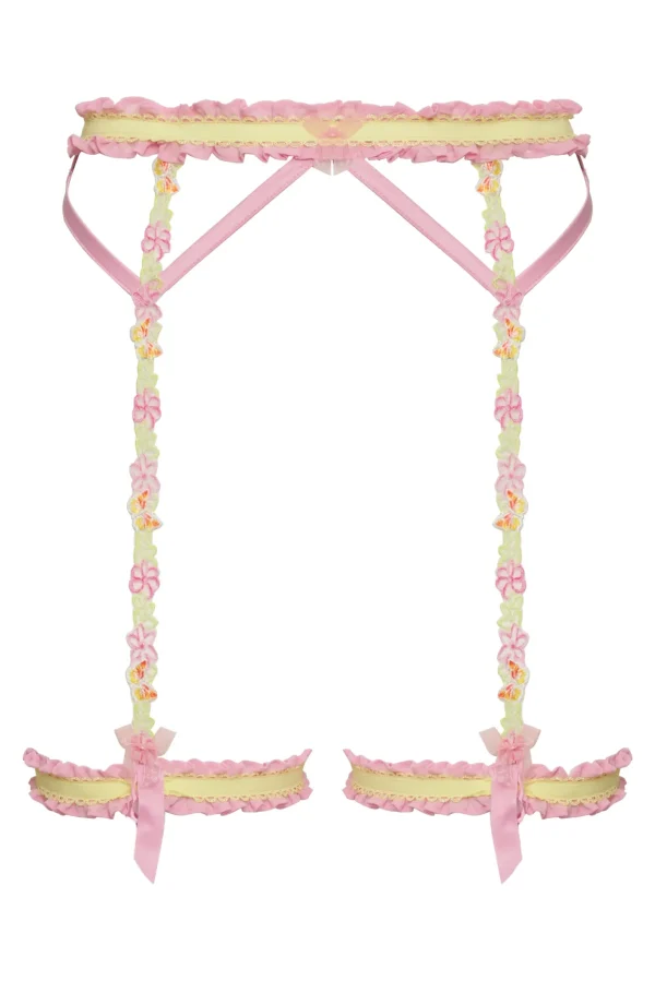 Woman For Love & Lemons Sunset Butterfly Garter