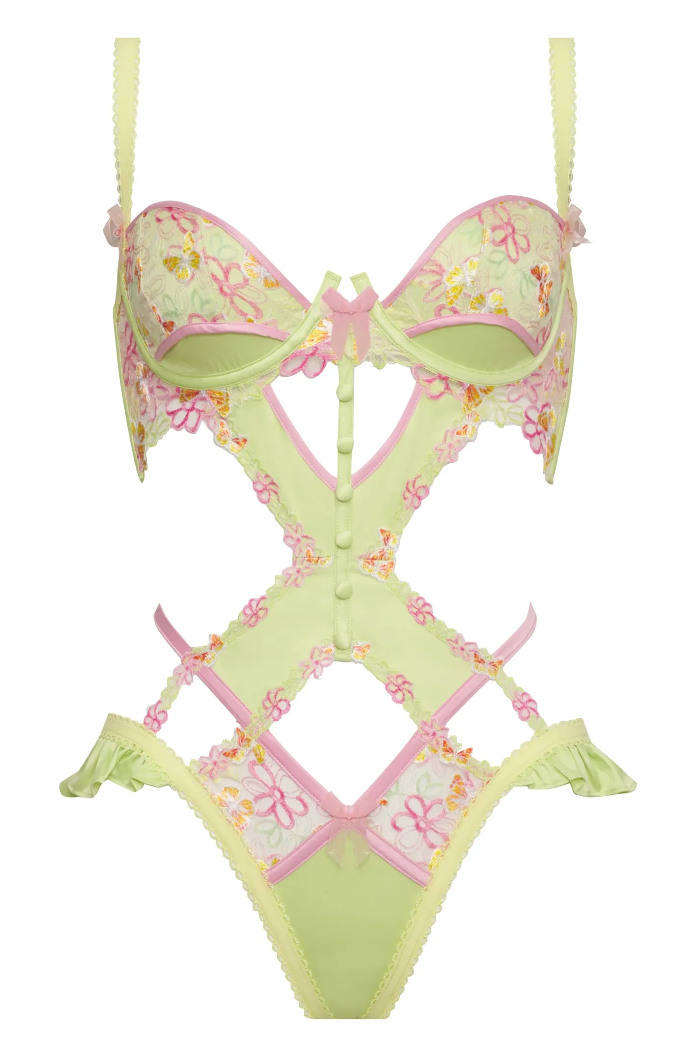 sunset_butterfly_teddy_4.webp Woman For Love & Lemons Sunset Butterfly Teddy