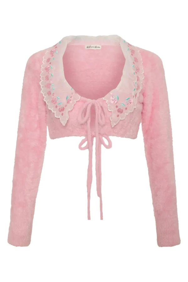 Woman For Love & Lemons Sweet Cherries Cardigan