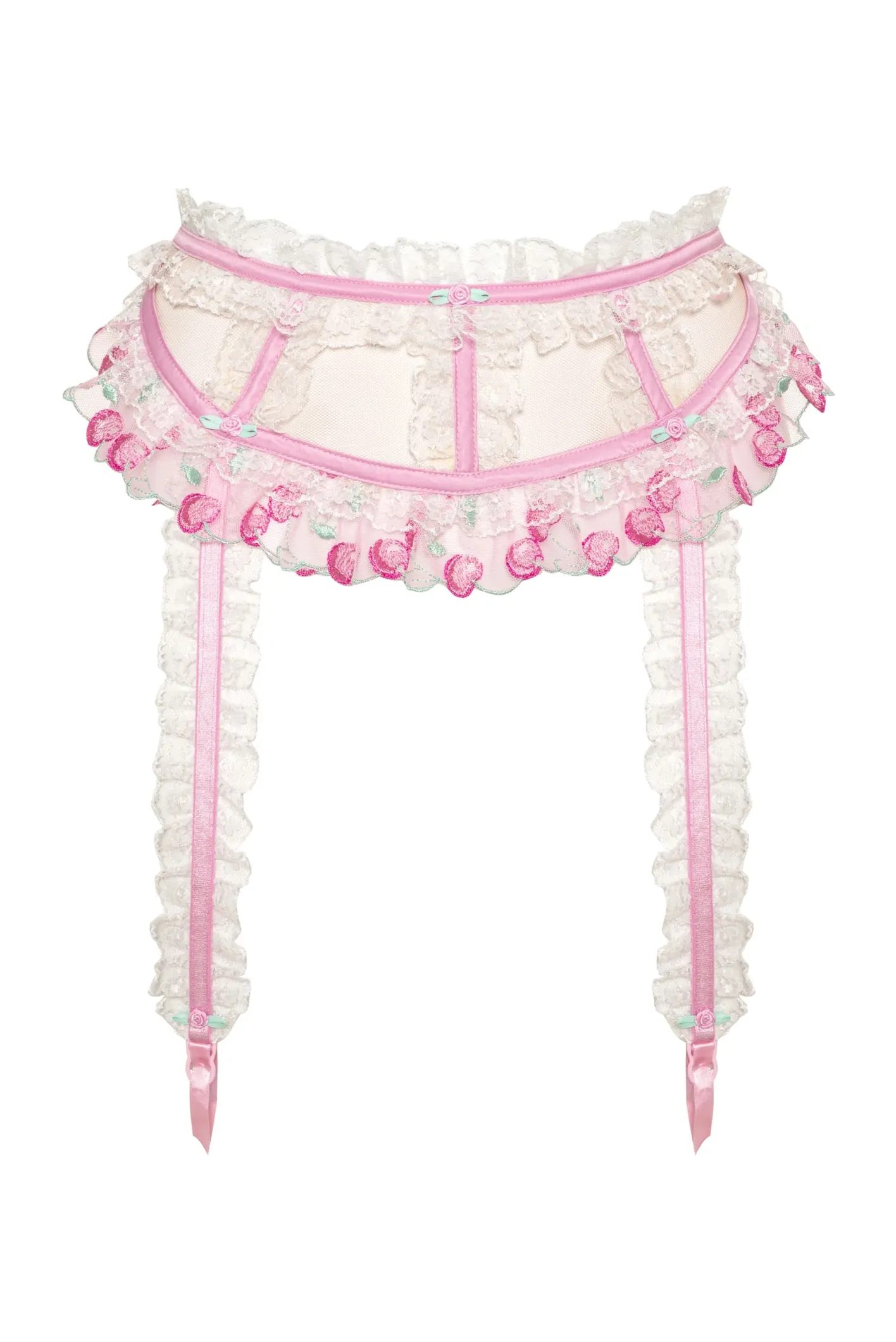 sweet_cherries_garter_4.webp Woman For Love & Lemons Sweet Cherries Garter