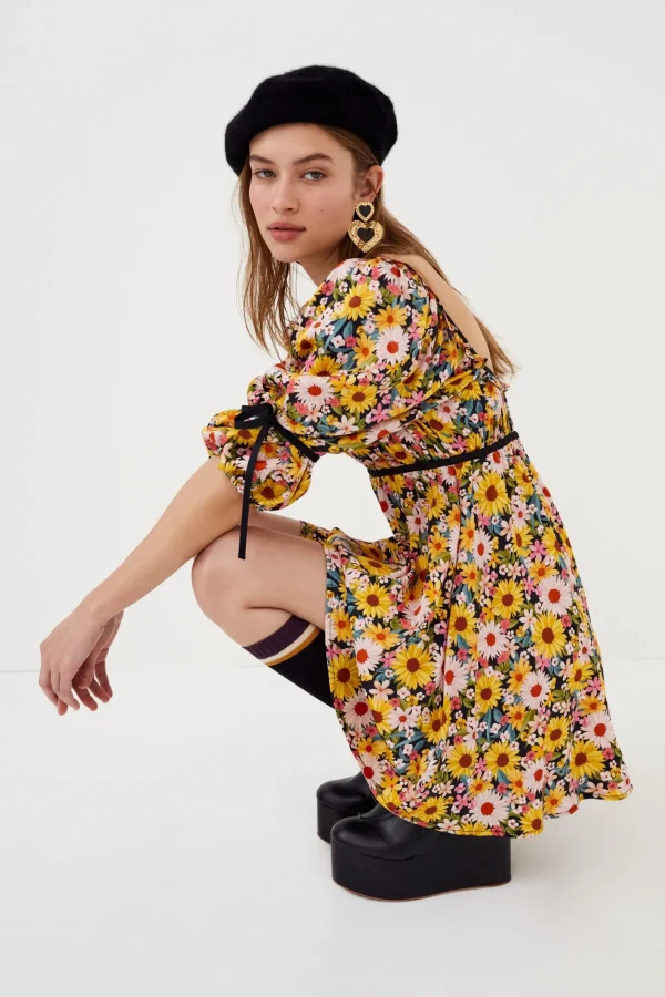 Woman For Love & Lemons Sylvia  Mini Dress