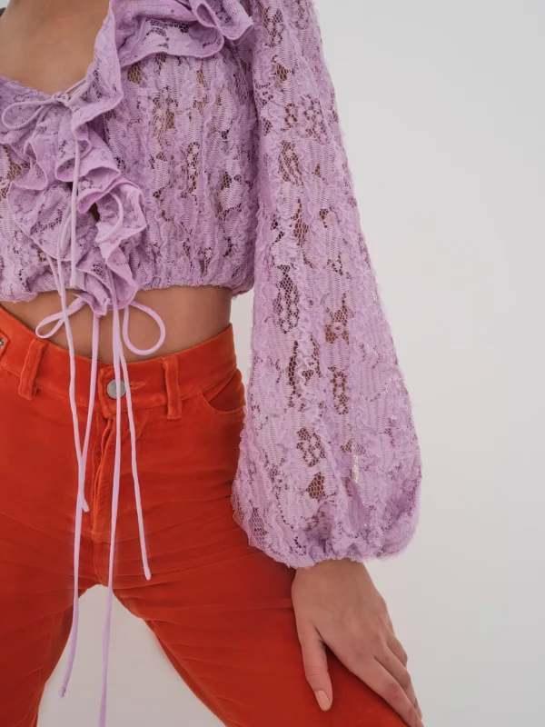 Woman For Love & Lemons Tatiana Blouse