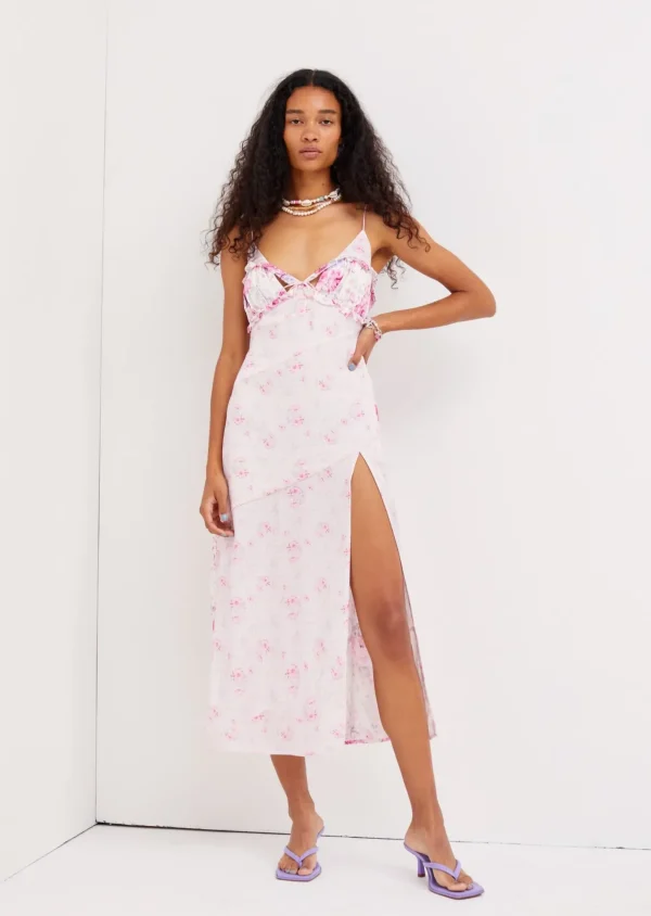 Woman For Love & Lemons Taylor Midi Dress