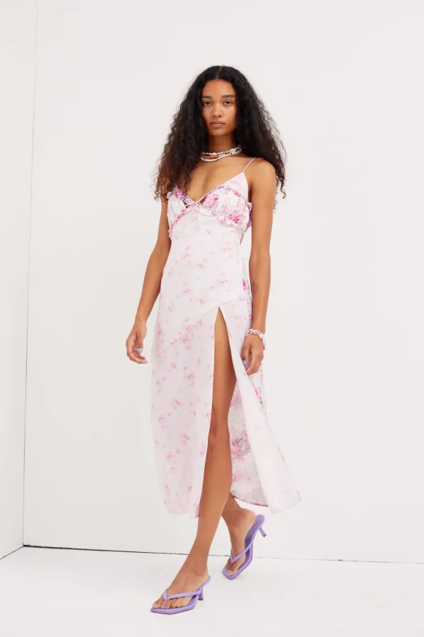 Woman For Love & Lemons Taylor Midi Dress