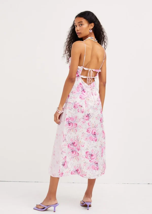 Woman For Love & Lemons Taylor Midi Dress