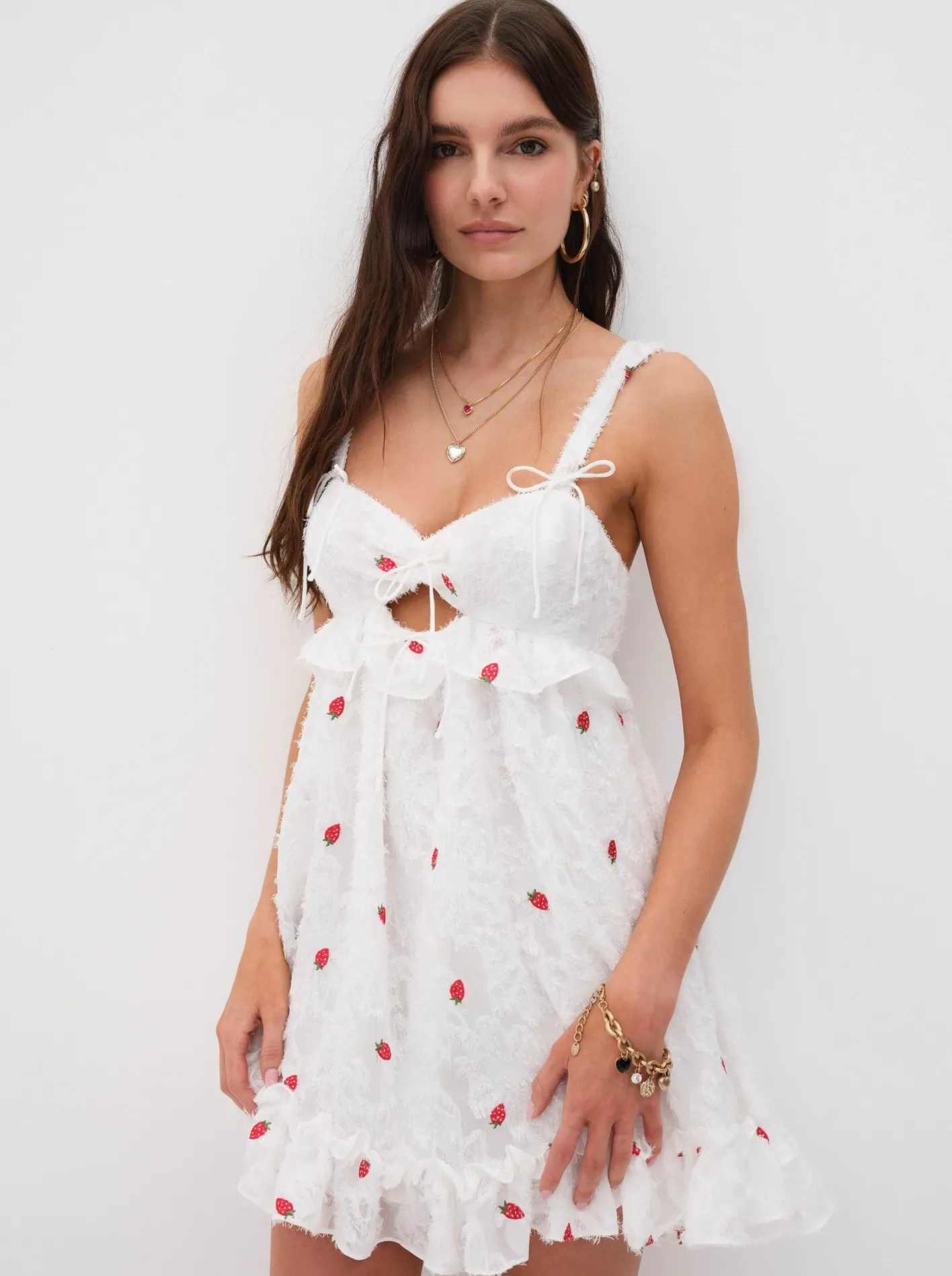 tesoro_mini_dress_0.webp Woman For Love & Lemons Tesoro Mini Dress