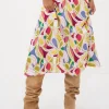 Woman For Love & Lemons Thora Midi Skirt
