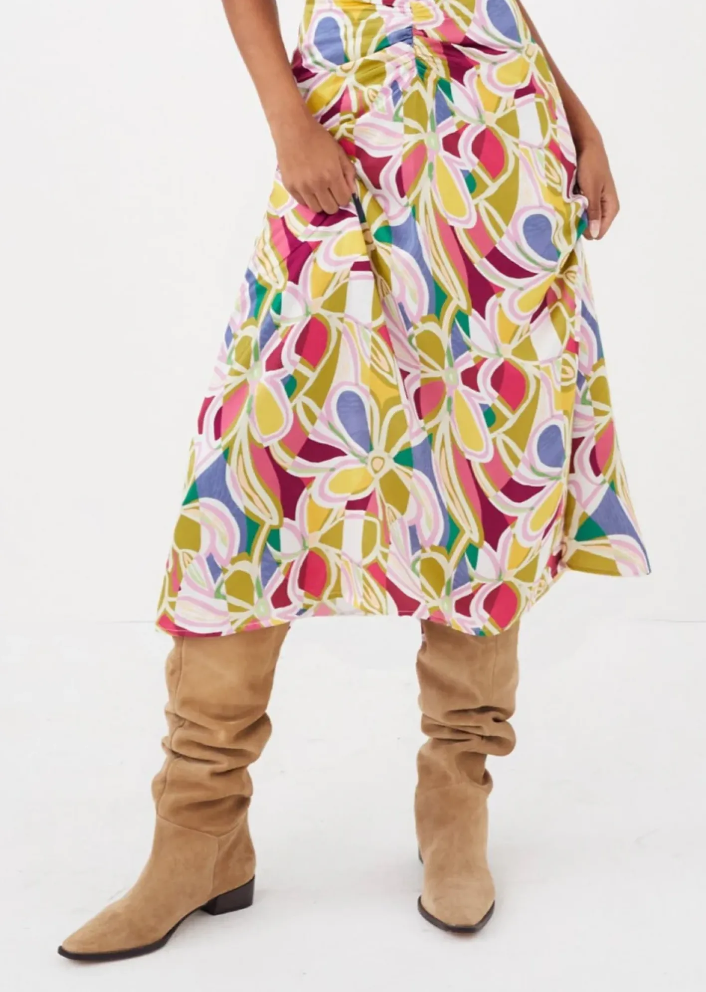 thora_midi_skirt_0.webp Woman For Love & Lemons Thora Midi Skirt