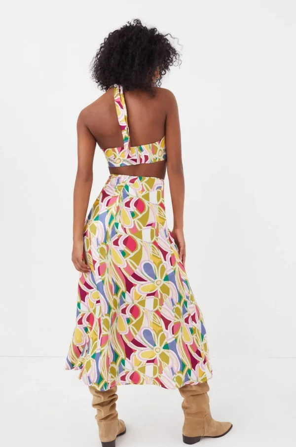 Woman For Love & Lemons Thora Midi Skirt