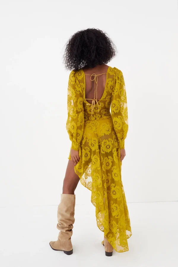 Woman For Love & Lemons Tiana Midi Dress