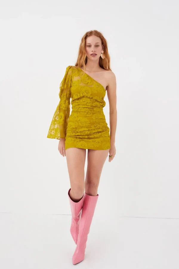 Woman For Love & Lemons Tiana Mini Dress