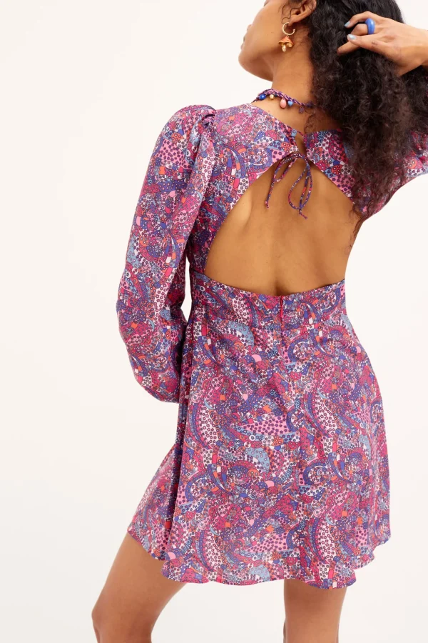 Woman For Love & Lemons Tonya Long Sleeve Mini Dress
