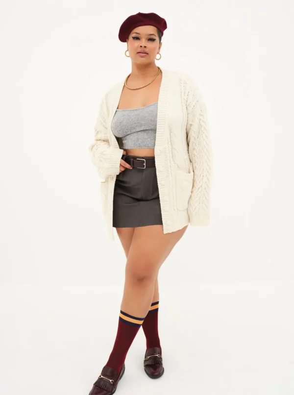 Woman For Love & Lemons Vera Oversized Cardigan