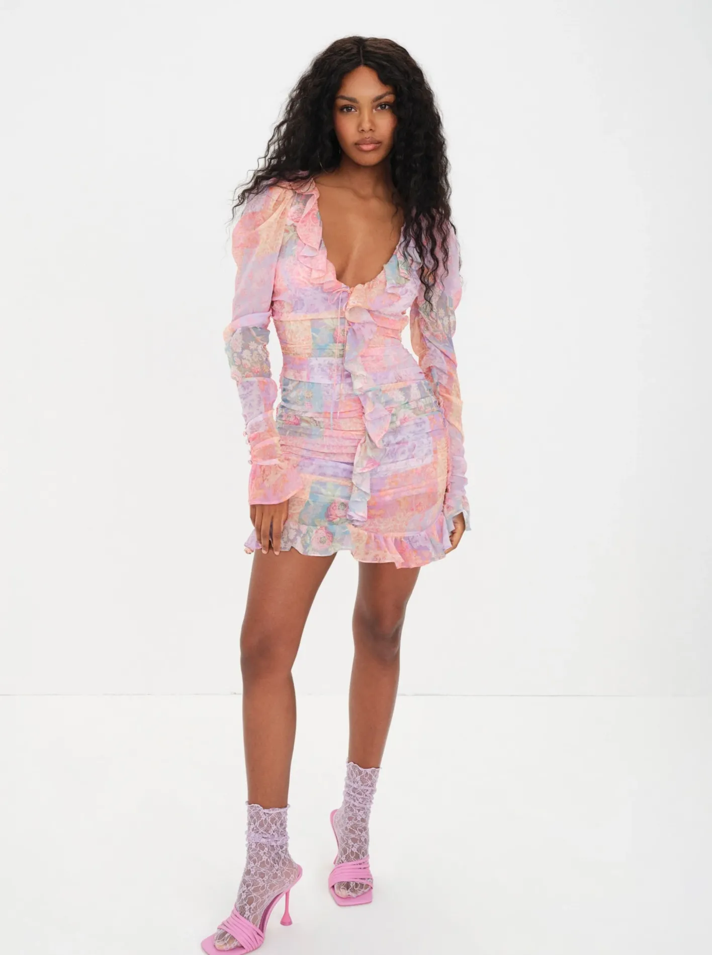 veronica_mini_dress_3.webp Woman For Love & Lemons Veronica Mini Dress