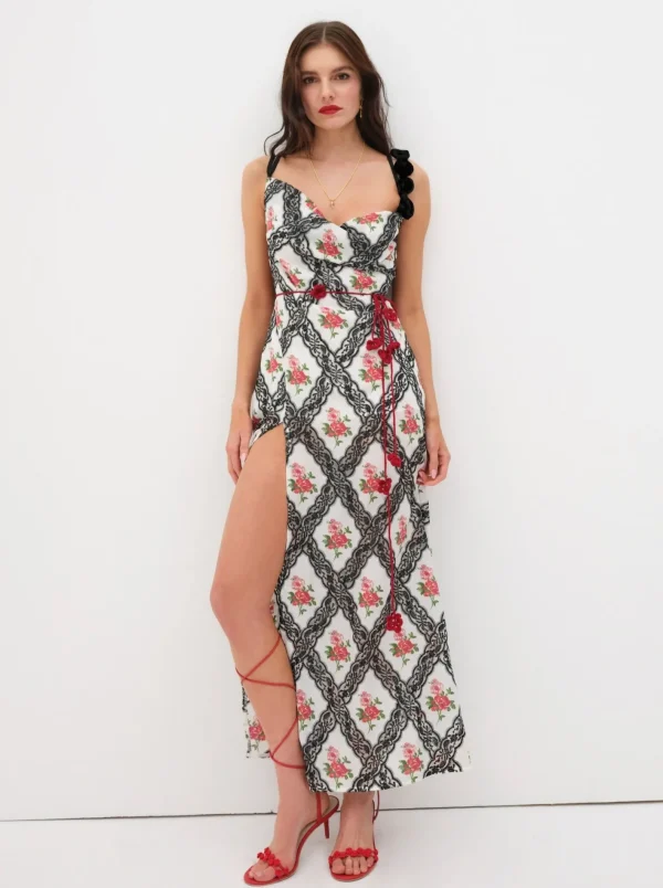 Woman For Love & Lemons Vittoria Maxi Dress