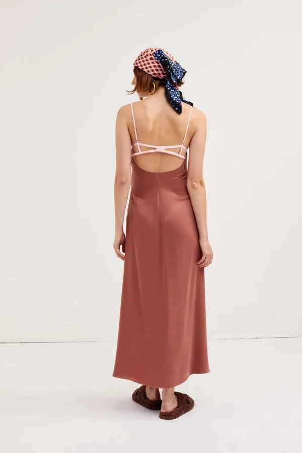 Woman For Love & Lemons Viv Midi Dress
