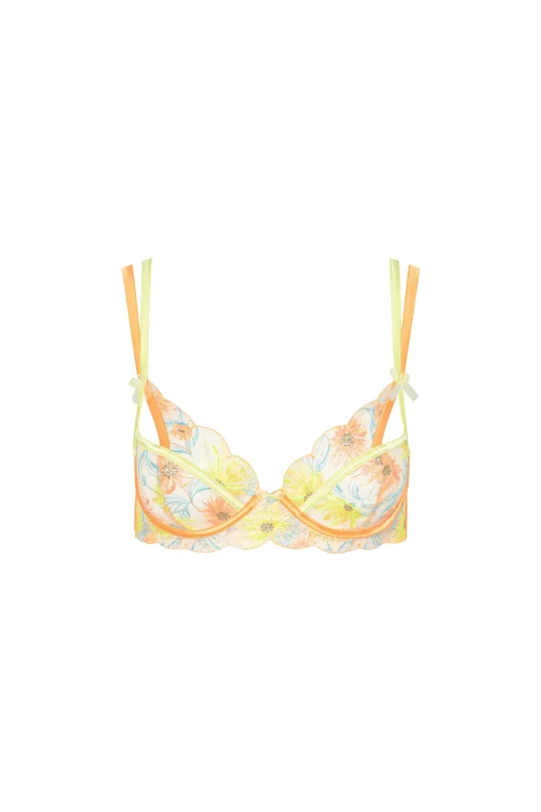 Woman For Love & Lemons Waterlily Embroidery Underwire Bra