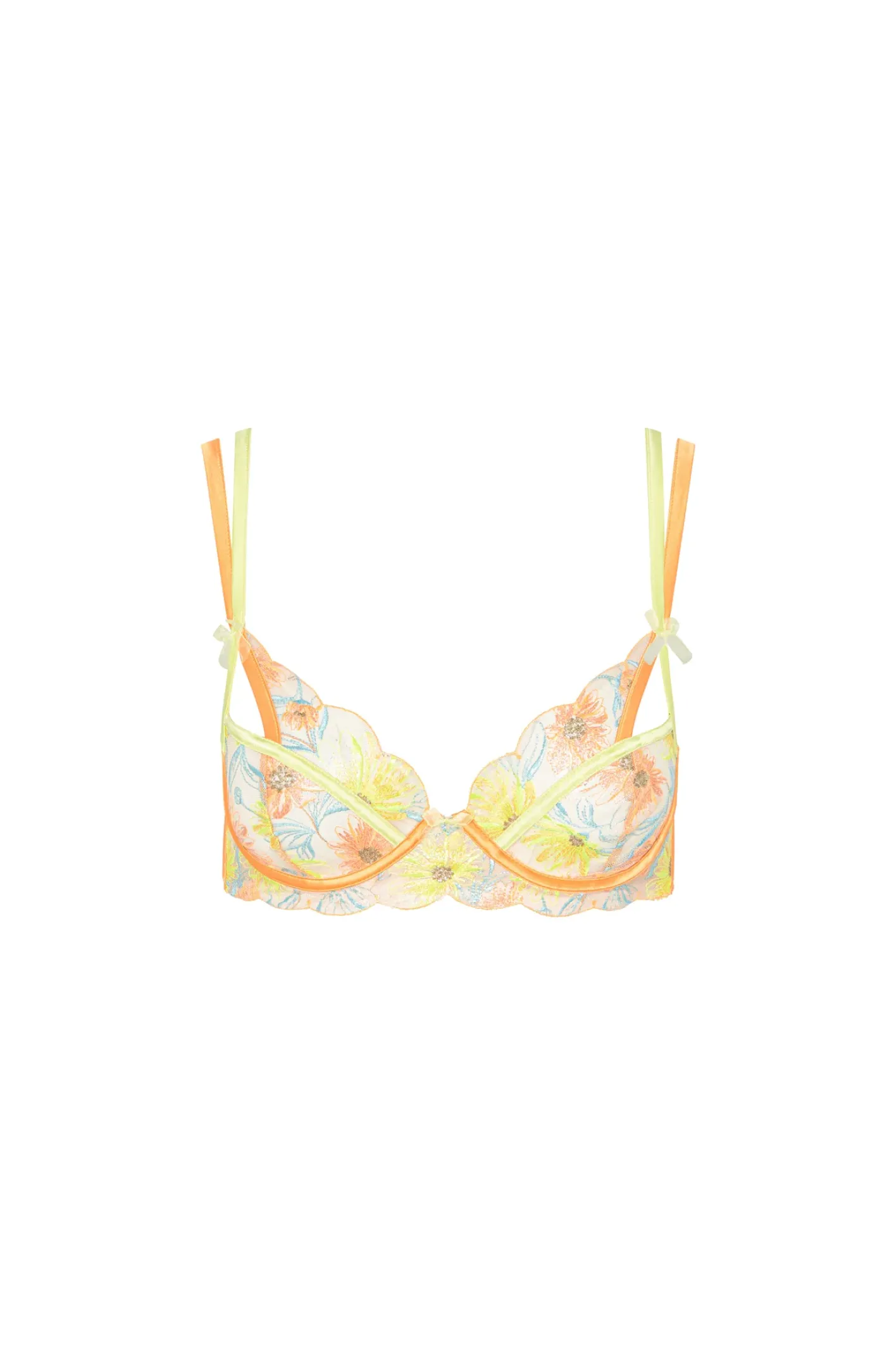 waterlily_embroidery_unde_5.webp Woman For Love & Lemons Waterlily Embroidery Underwire Bra