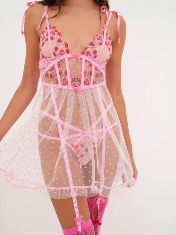 Woman For Love & Lemons Whimsical Garden Panty