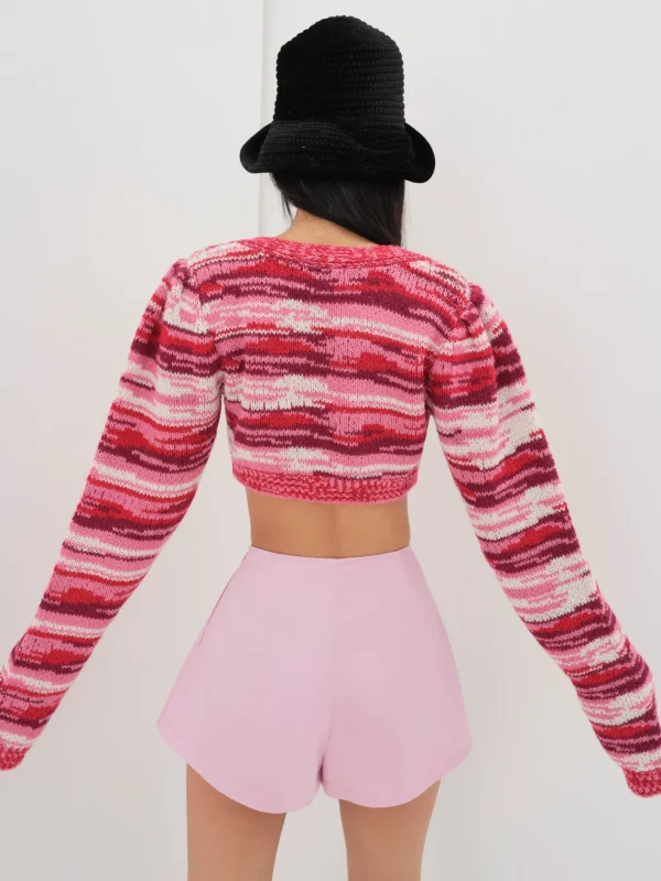 Woman For Love & Lemons Wilma Cropped Cardigan
