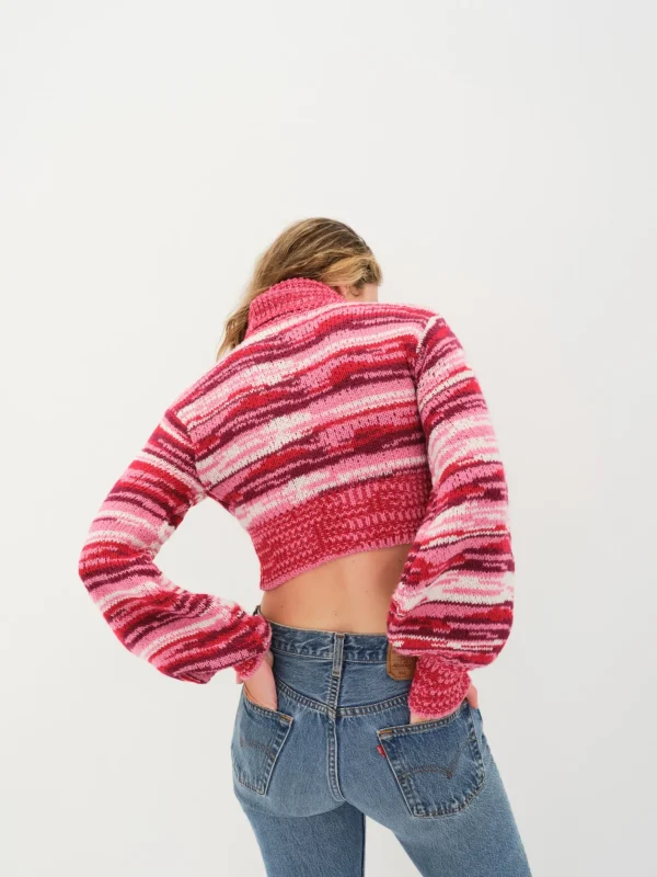 Woman For Love & Lemons Wilma Cropped Turtleneck
