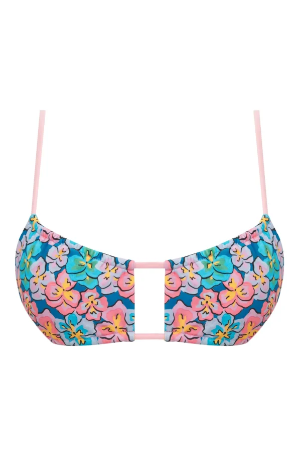 Woman For Love & Lemons Yasmin Bandeau Bikini Top