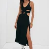 Woman For Love & Lemons Yori Midi Dress
