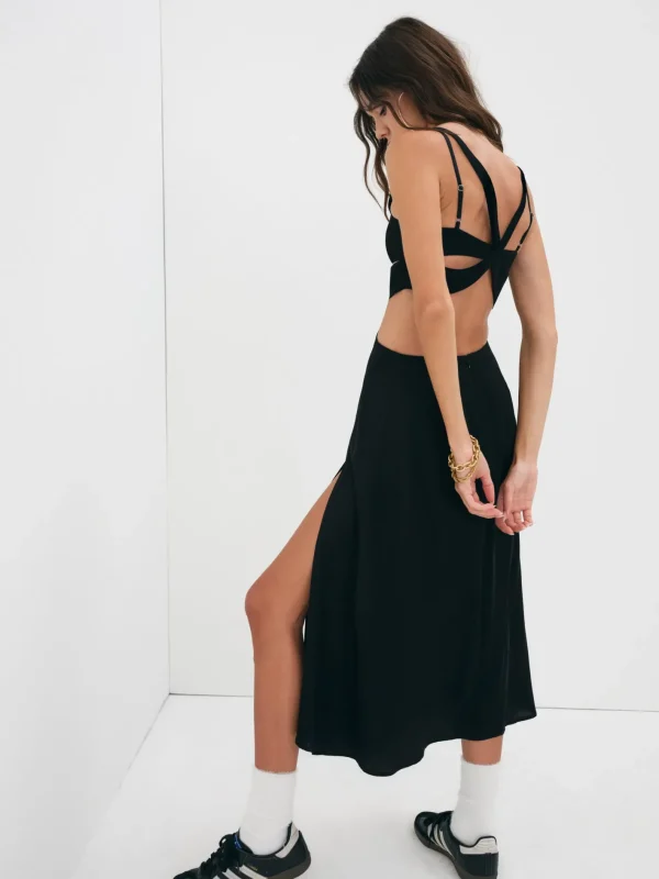 Woman For Love & Lemons Yori Midi Dress