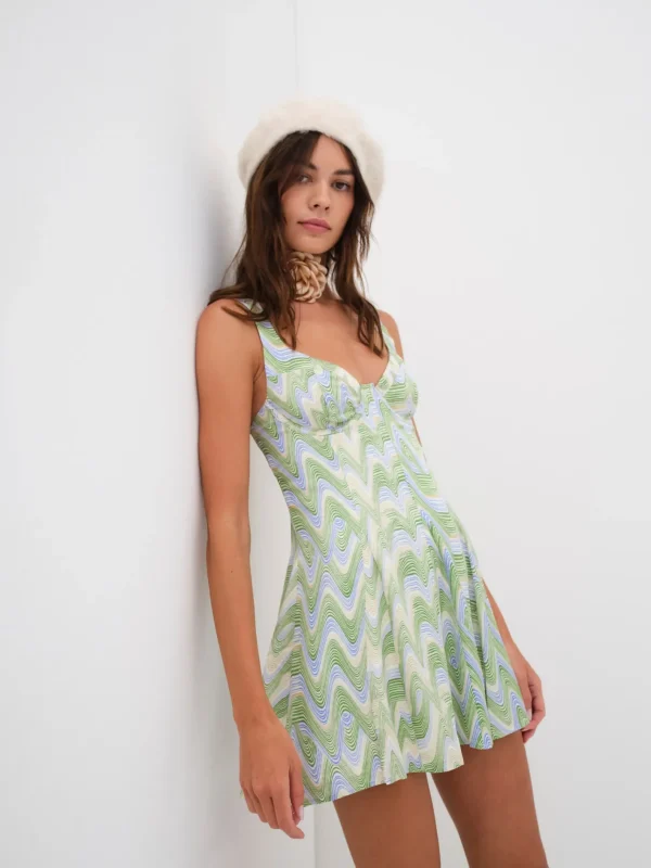 Woman For Love & Lemons Yori Mini Dress